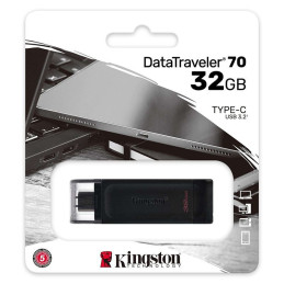 Carduri & Memorii USB USB FlashDrive 32GB DT70 USB 3.2 TIP C KINGSTON 32,54 Lei