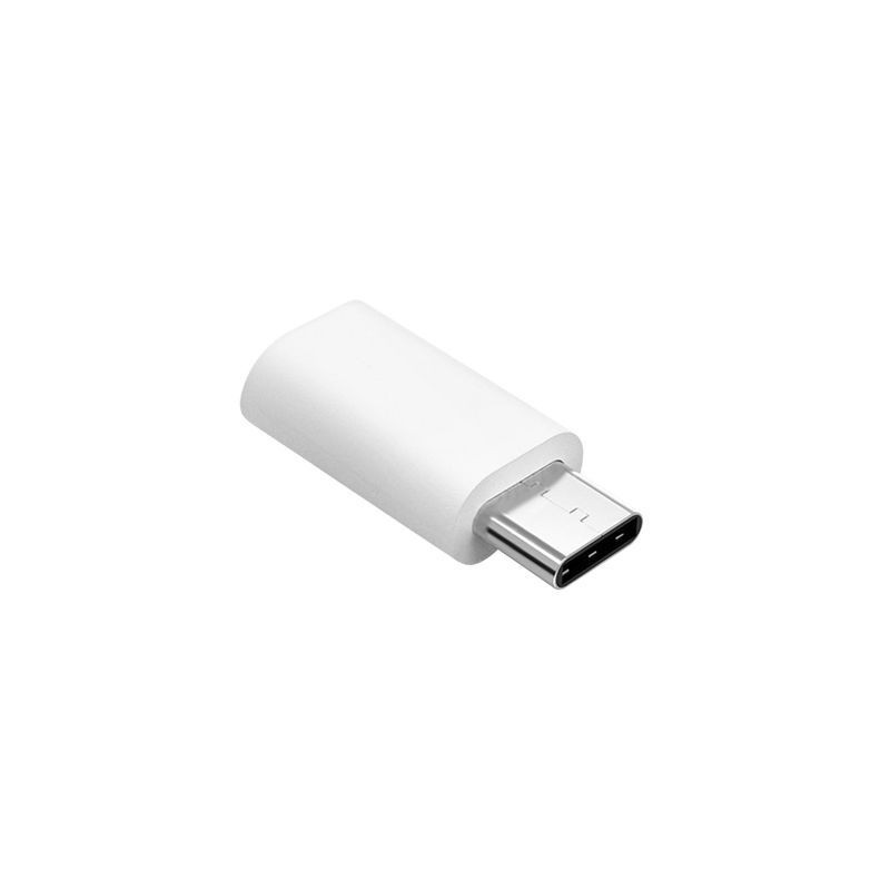 Conectori Diversi Adaptor micro USB mama la USB Tip C tata alb 9,05 Lei