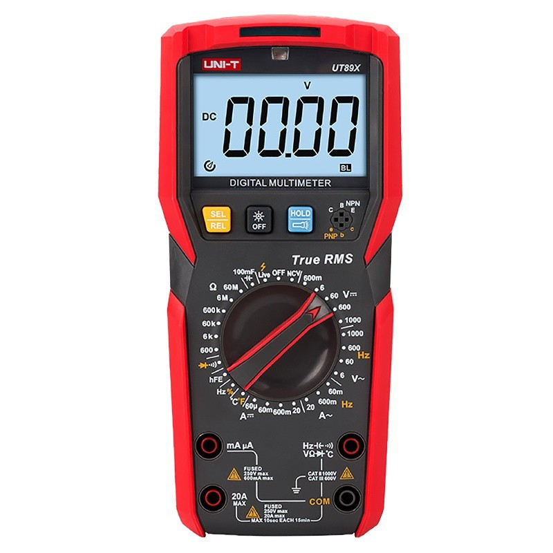 Aparate de masura & accesorii Multimetru digital universal UT89X UNI-T 189,00 Lei