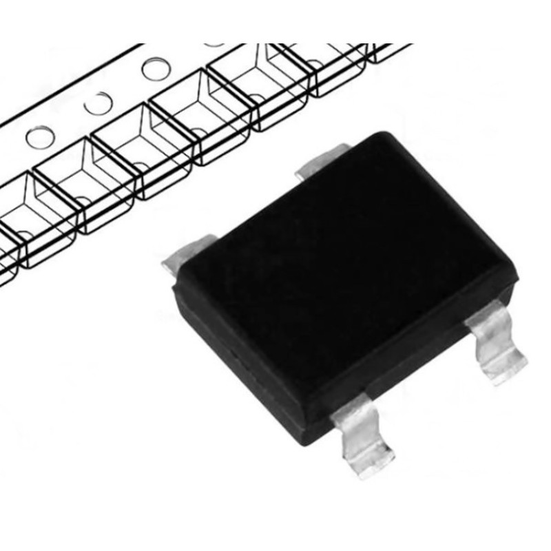 Punti redresoare Punte redresoare 2A 1000V SMD 1,27 Lei