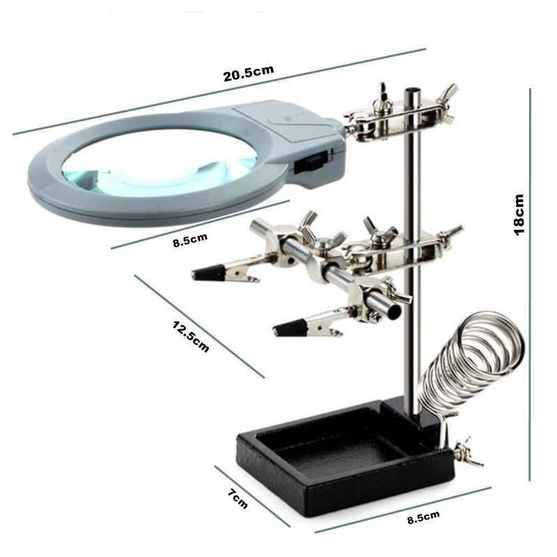 Lanterne/lupe Lupa cu clestisori si suport letcon 59,99 Lei