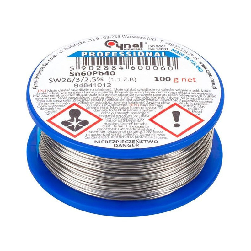 Fludor Fludor 100gr 0.8mm Cynel 48,71 Lei