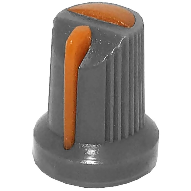 Butoane potentiometru Buton potentiometru plastic portocaliu 14x17mm 0,76 Lei