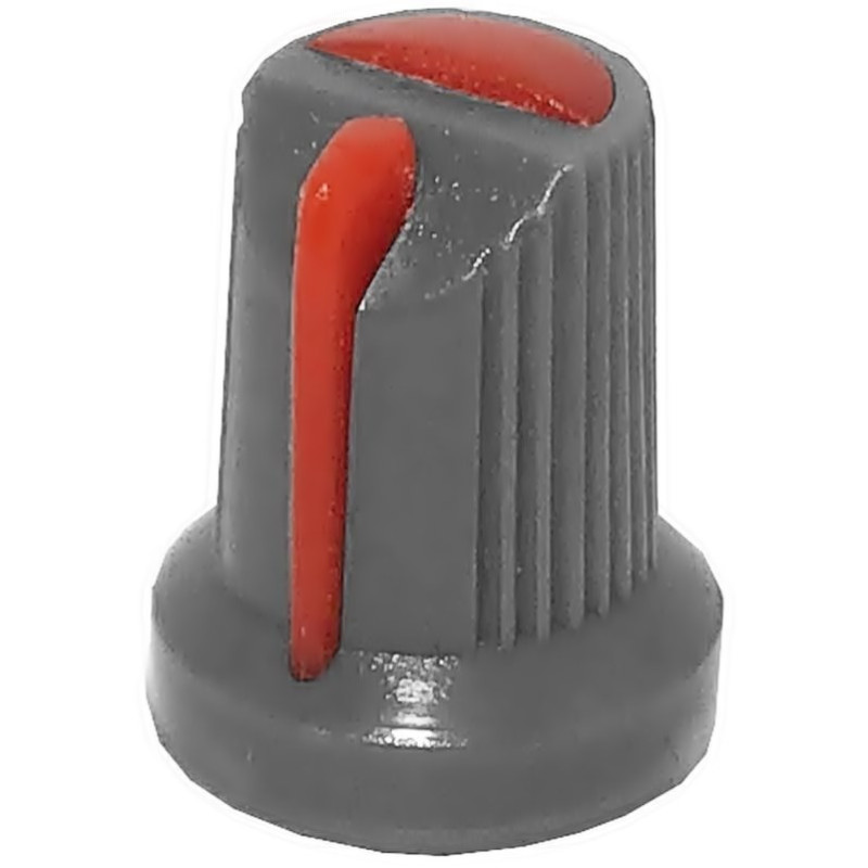 Butoane potentiometru Buton potentiometru plastic rosu 14x17mm 0,76 Lei