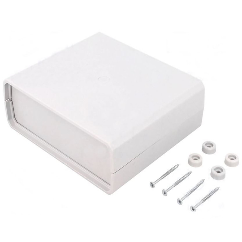 Cutii, carcase Carcasa cu panou 149.5x129.8x50mm gri 27,35 Lei