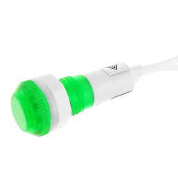 Electrice Bec martor 220V 13x36mm verde pe fir 2,69 Lei