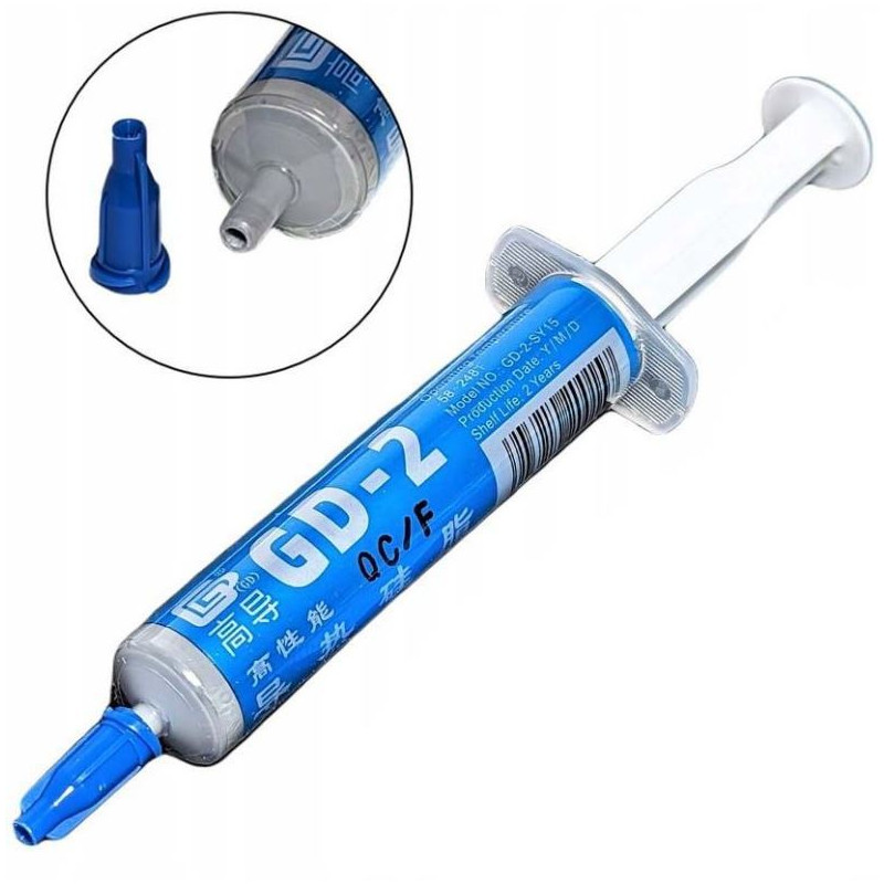 Paste termoconductoare Pasta termoconductoare termica GD-2-SY15 15gr 29,00 Lei