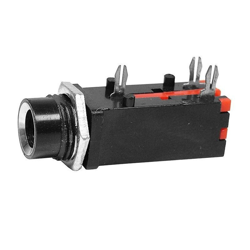 Conectori PCB Mufa jack 6.3mm mama mono cablaj cu intrerupator 2,49 Lei