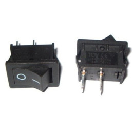 Intrerupator mic negru on/off Intrerupator mic negru on/off