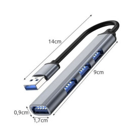 Diverse Produse Hub USB 4 porturi 2.0/3.0 34,47 Lei
