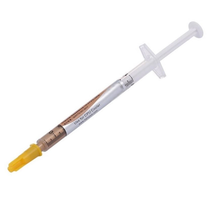 Paste termoconductoare Pasta siliconica 1gr Gold 4,90 Lei Paste termoconductoare Pasta siliconica 1gr Gold 4,90 Lei