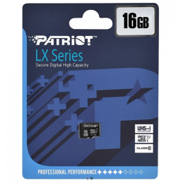 Carduri & Memorii USB Card micro SDHC Patriot 16GB UHS-1 clasa10 Patriot 25,32 Lei