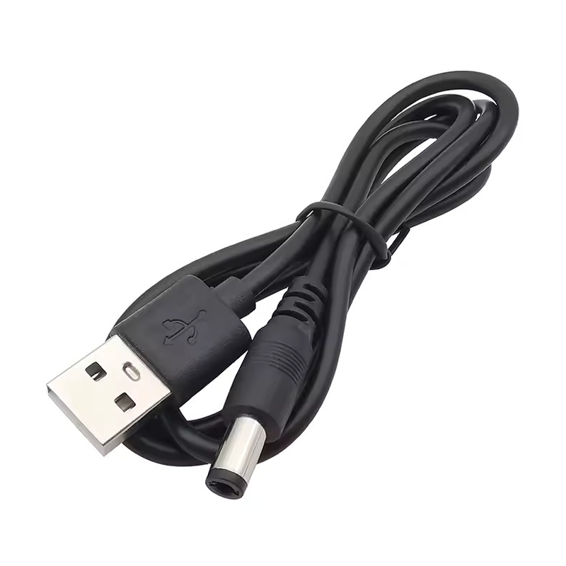 Cabluri adaptoare Cablu alimentare USB la DC tata 5.5x2.1mm 60cm 4,65 Lei