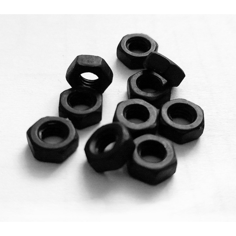 Asamblare Piulita M4 set 10buc. neagra 0,99 Lei