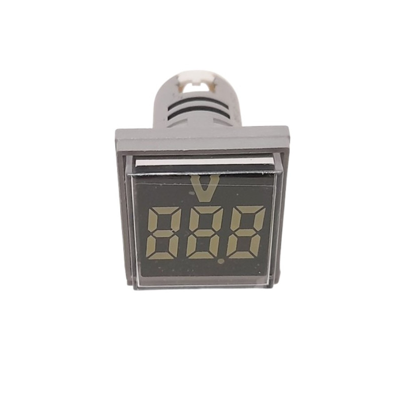 Aparate de masura & accesorii Voltmetru de panou digital cu led-uri AC 50V-500V alb 8,90 Lei