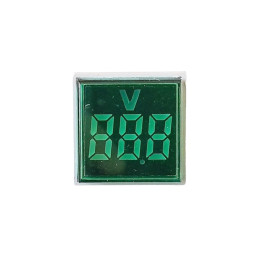 Aparate de masura & accesorii Voltmetru de panou digital cu led-uri AC 50V-500V verde 8,90 Lei