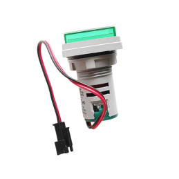 Aparate de masura & accesorii Ampermetru digital 3 dig. cu led-uri 0-100A verde 220V/380V 17,90 Lei