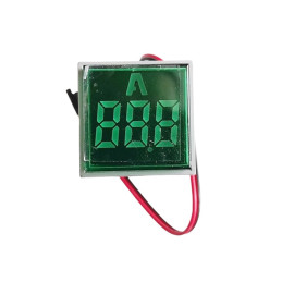 Aparate de masura & accesorii Ampermetru digital 3 dig. cu led-uri 0-100A verde 220V/380V 17,90 Lei