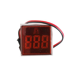 Aparate de masura & accesorii Ampermetru digital 3 dig. cu led-uri 0-100A rosu 220V/380V 17,90 Lei