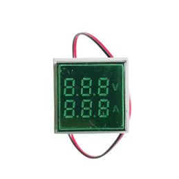 Aparate de masura & accesorii Voltmetru si ampermetru digital cu LED-uri 50V-500V / 0-100A verde 22,90 Lei