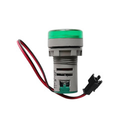 Aparate de masura & accesorii Ampermetru digital 0-100A verde 220V / 380V rotund 17,90 Lei