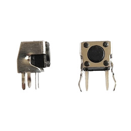 Intrerupatoare Microintrerupator in unghi 6x6x4.3mm 0,55 Lei