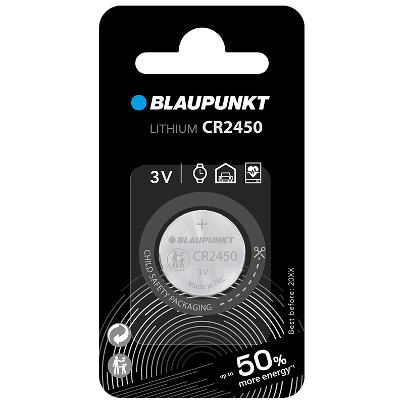 Baterii diverse Baterie Litiu 3V CR2450 Blaupunkt 3,45 Lei