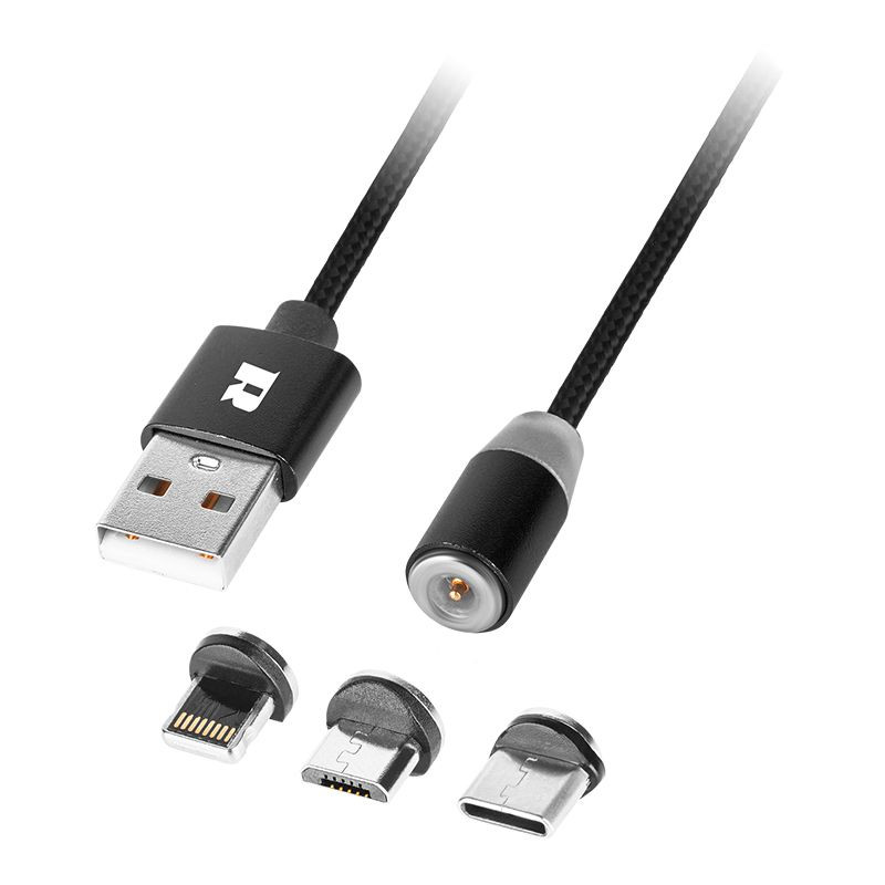 Cabluri adaptoare Cablu USB Magnetic 3 In 1 100cm Rebel 12,90 Lei