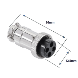 Conectori XLR & Speakon Set mufe 4pini curent continuu 7,90 Lei