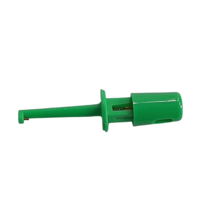 Cleme crocodil Clips de masurare cu carlig 43x12mm verde 2,29 Lei