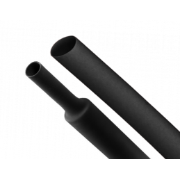 Tub termocontractabil Tub termocontractabil 1.5mm/1m negru 0,67 Lei