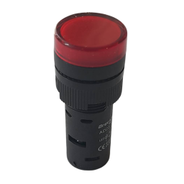 Indicatoare si afisaje digitale Indicator martor LED rosu 220V AC 16x46mm 2,90 Lei