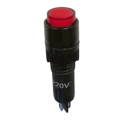 Indicatoare si afisaje digitale Indicator martor LED rosu 220V 8x36mm 2,65 Lei