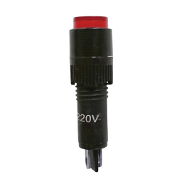 Indicatoare si afisaje digitale Indicator martor LED rosu 220V 8x36mm 2,65 Lei