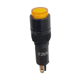 Indicatoare si afisaje digitale Indicator martor LED galben 220V 8x36mm 2,65 Lei