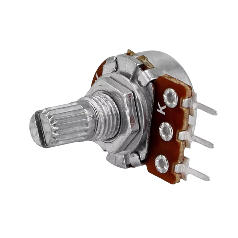 Potentiometre Potentiometru mono 5K ax 15mm 2,25 Lei Potentiometre Potentiometru mono 5K ax 15mm 2,25 Lei