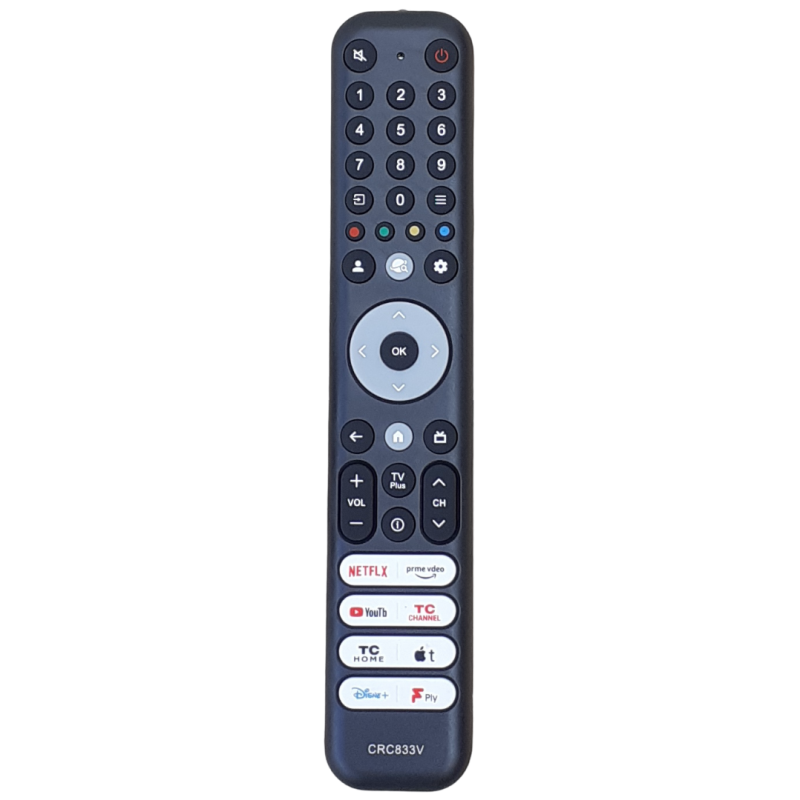 Telecomenzi TV Telecomanda TCL universala CRC833V 26,00 Lei Telecomenzi TV Telecomanda TCL universala CRC833V 26,00 Lei